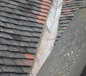 A cleaned and repointed Roof Valley by P & AS Hayselden Roofing